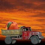 peach truck